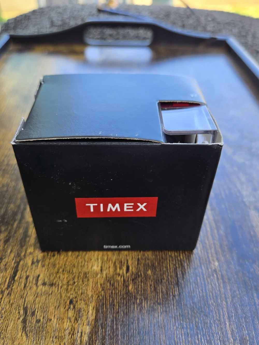 Timex Classic Digital Indiglo Watch - Rose Gold with Blue Dial